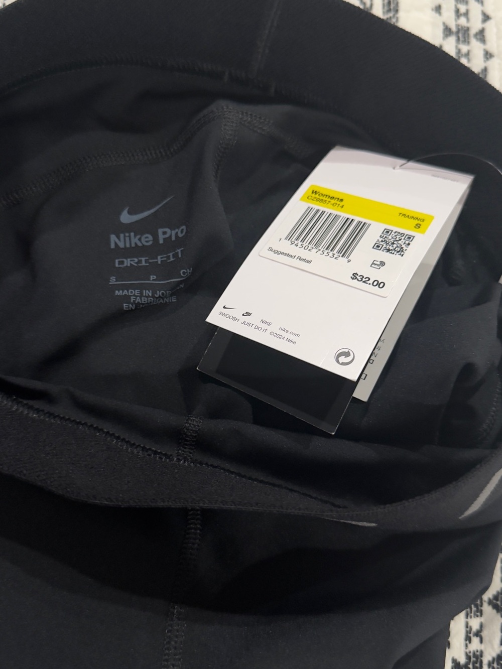 Women's Nike 3" Pro Short - CZ9857-014 Size S NWT - Picture 2 of 6